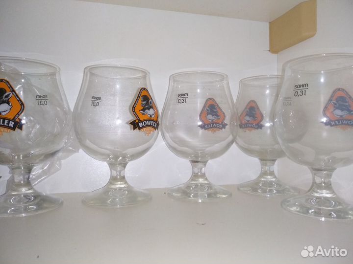 Бокалы 5 шт