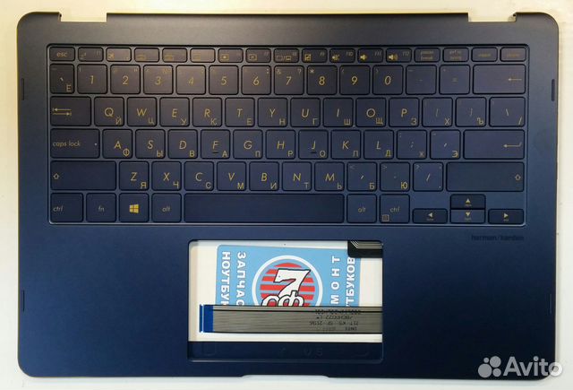 Топкейс с клавиатурой для ноутбука Asus UX370