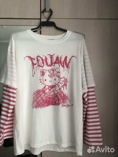 Лонгслив для подростка девочка