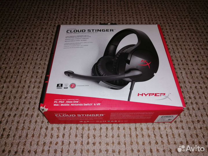 Наушники HyperX Cloud Stinger