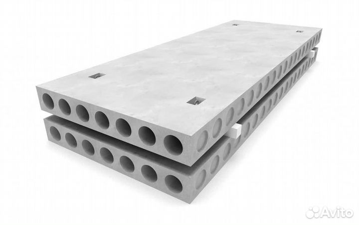 Плита перекрытия пб 53-12-8 5280*1195*220, 1,89т