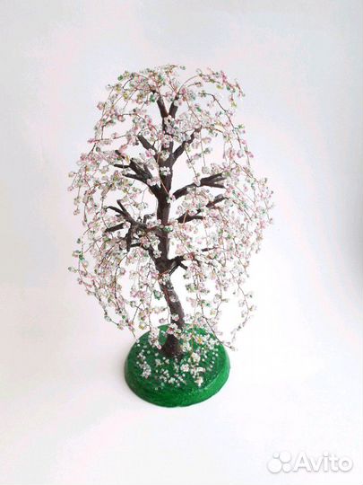Деревья из бисера