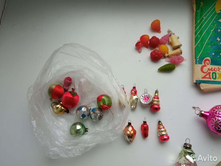 Елочные игрушки СССР