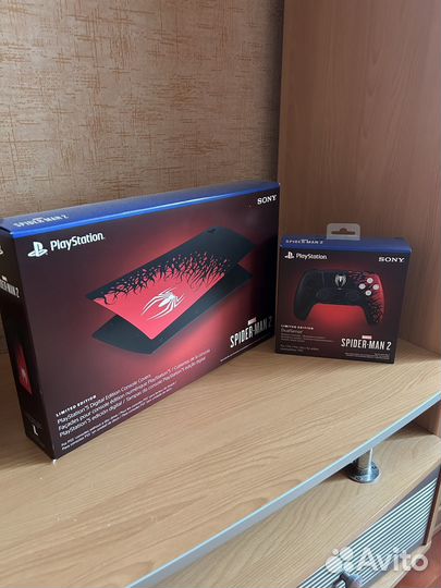 Оригинальные панели PS5 и Dualsense Spider-man 2