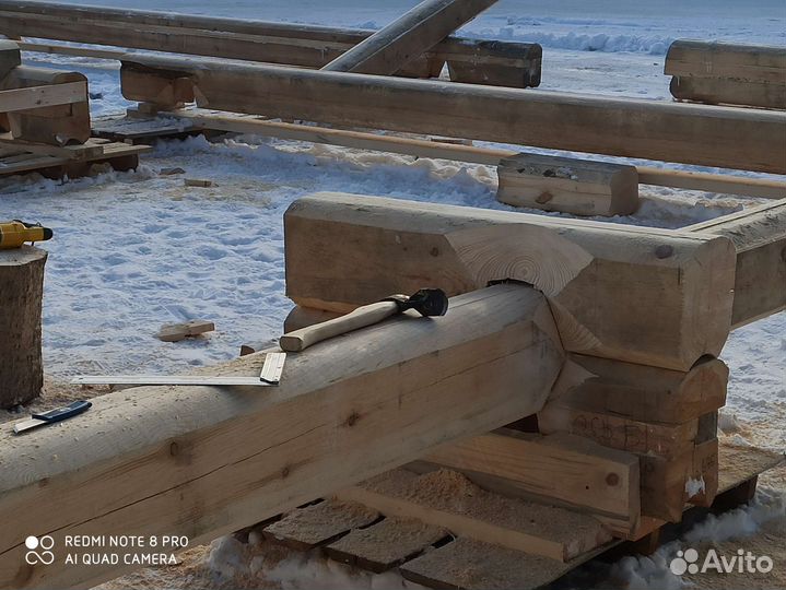 Доска, брус, срубы, дрова