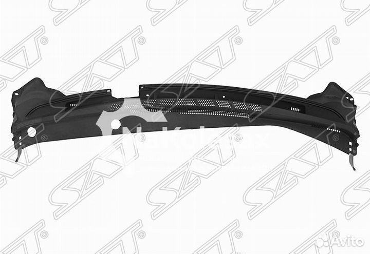 Панель под дворники KIA cerato/forte 13- (Жабо)