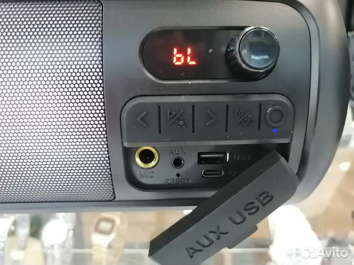 Блютуз колонки с подсветкой