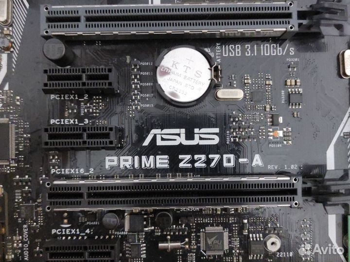 Материнская плата asus prime Z270-P LGA1151