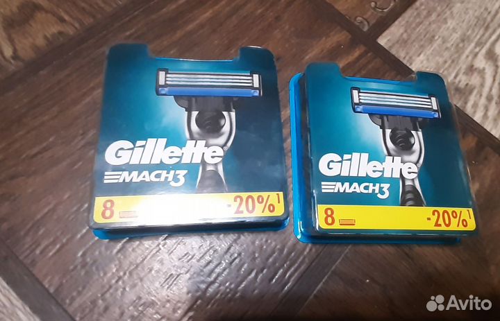 Каасеты gillette mach3