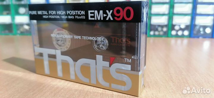 Аудиокассета That's EM-X 90