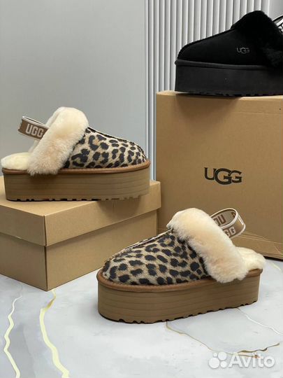 Тапочки UGG Funkette На Резинке Размеры 36-40