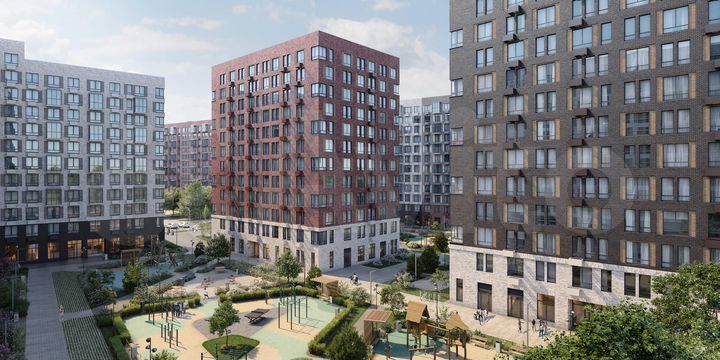 2-к. квартира, 53,9 м², 9/12 эт.