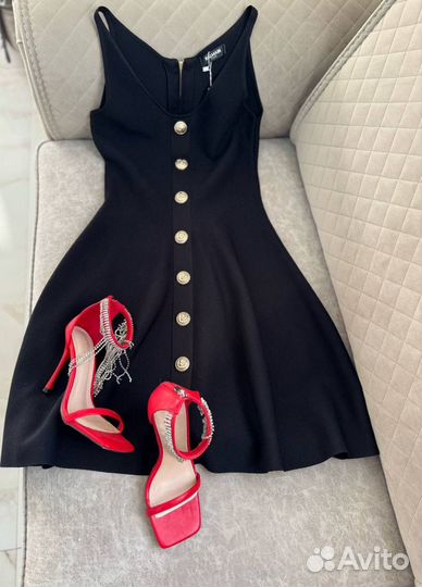 Платье balmain женское 3 цвета