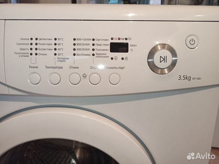 Стиральная машина samsung 3,5 кг