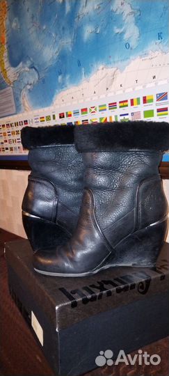 Ботинке зимние на танкетке