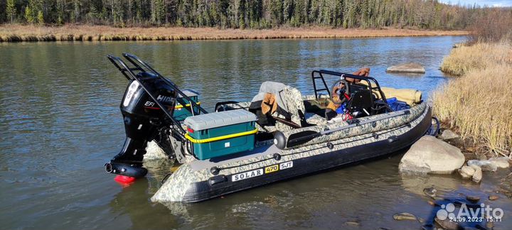 Лодка Solar 470 риб super jet tunnel