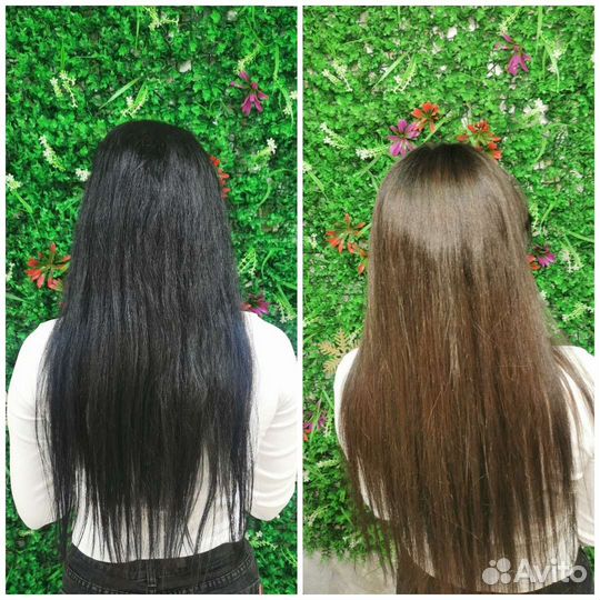 Из чёрного в натуральный за один сеанс