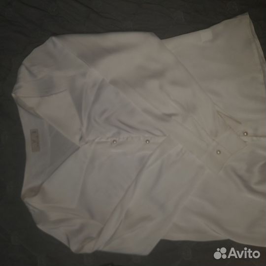 Рубашка белая женская