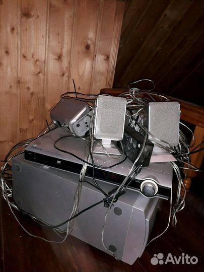 DVD и колонки
