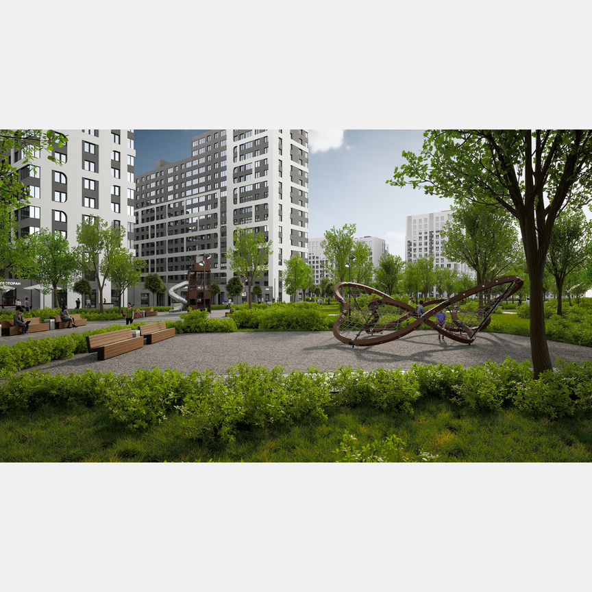 3-к. квартира, 95,7 м², 1/17 эт.