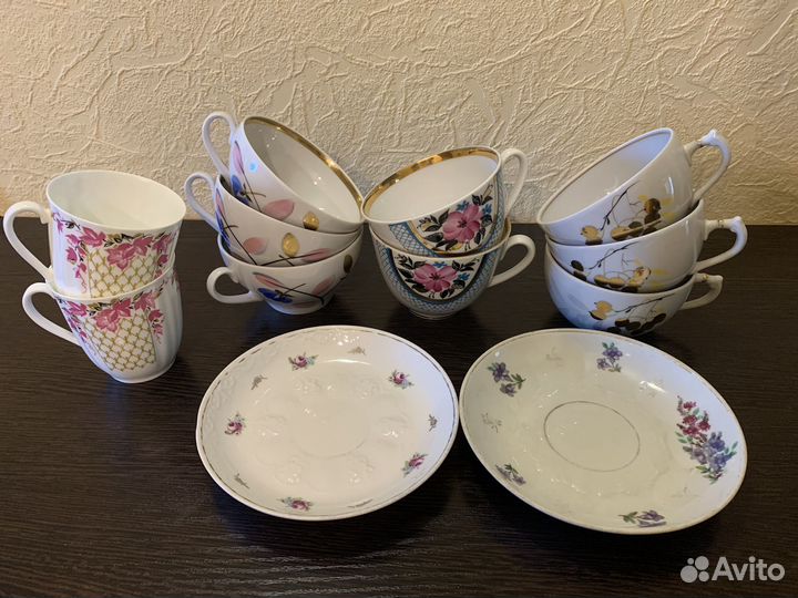 Чашки чайные лфз Дулево СССР