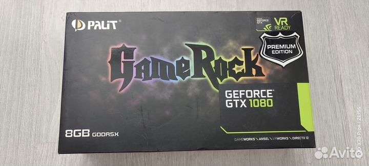 Видеокарта Nvidia GTX 1080