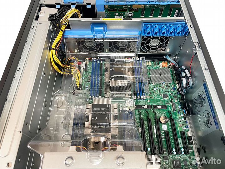 Сервер Supermicro 7049P-TRT 2xPlatinum 8168 64Gb