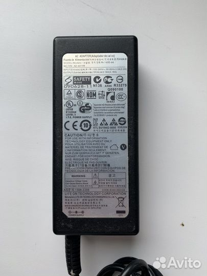 Блок питания Samsung 19V 3.16A 5.5x3.0mm