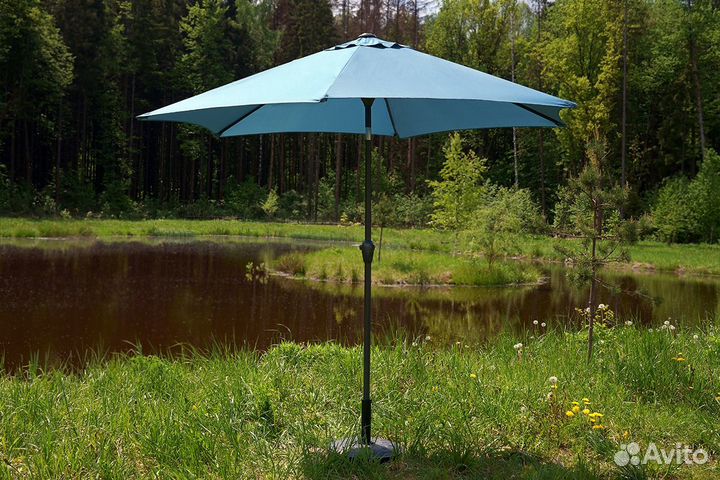 Bizzotto, Италия Зонт Салерно Бирюзовый D270