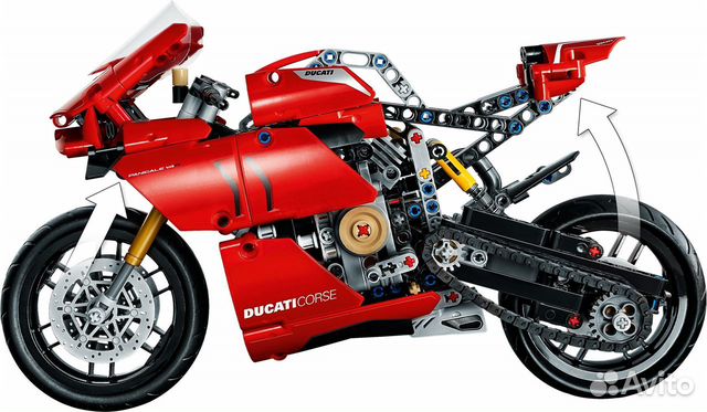 Lego Technic 42107 Ducati Panigale V4 R (новый)