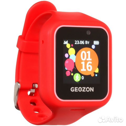 Детские часы geozon Life Red 42mm купить в Пушкино | Личные вещи | Авито