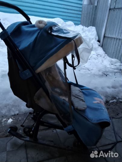 Детские санки коляска бу