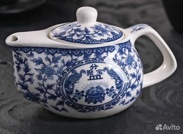 Чайник заварочный эмаль, фарфор, новые