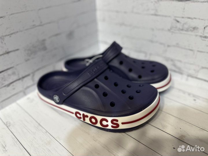 Crocs сабо синий мужские