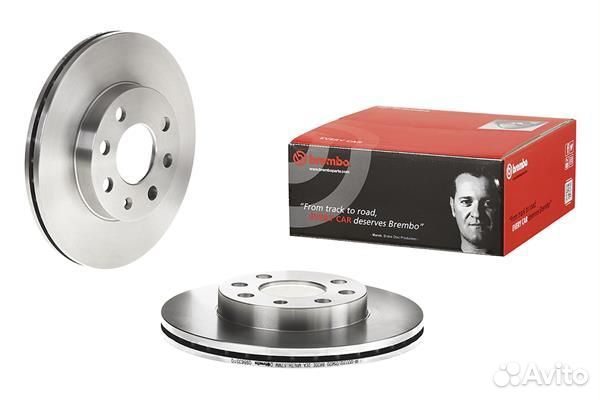 Диск тормозной передний Brembo, 09863510