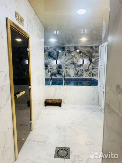 Баня сауна с бассейном