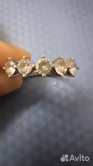 Кольцо серебро