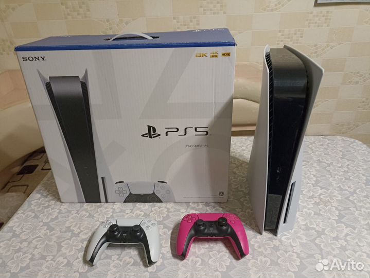 Sony playstation 5 ps5 с дисководом бу