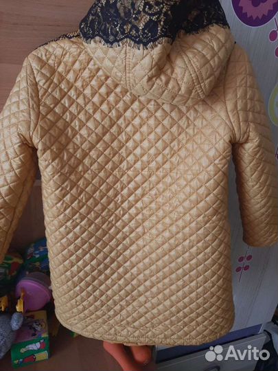Пальто для девочки 116-122