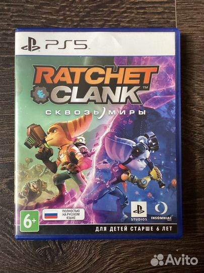 Ratchet & Clank: Сквозь Миры/ Rift Apart для PS5