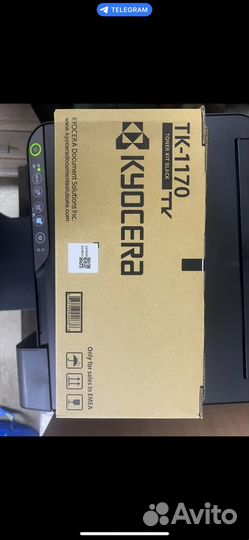 Картридж Kyocera TK-1170, черный / 1T02S50NL0