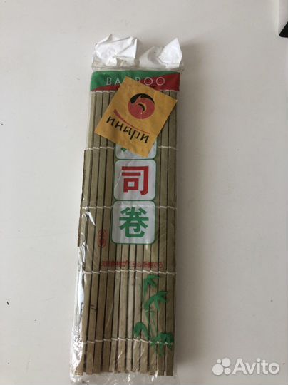 Циновка бамбуковая. Коврик для суши