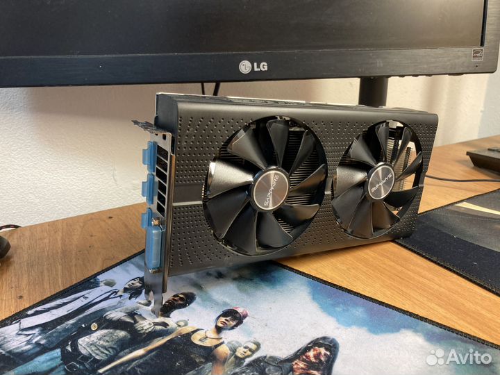 Видеокарта rx580 8gb sapphire pulse