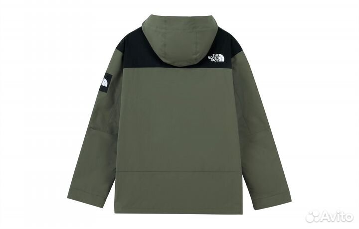 THE north face Windbreaker Jackets Unisex Army Green (S)(34)