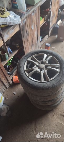 Литые диски с шинами 185/60 R14 12000 за 4шт