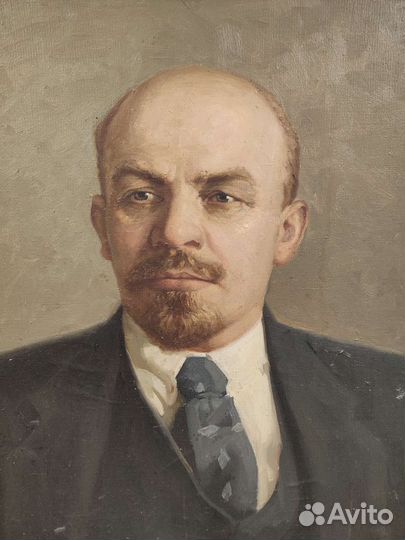 Портрет В. И. Ленина и К. Маркса