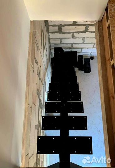 Лестницы на металлокаркасе