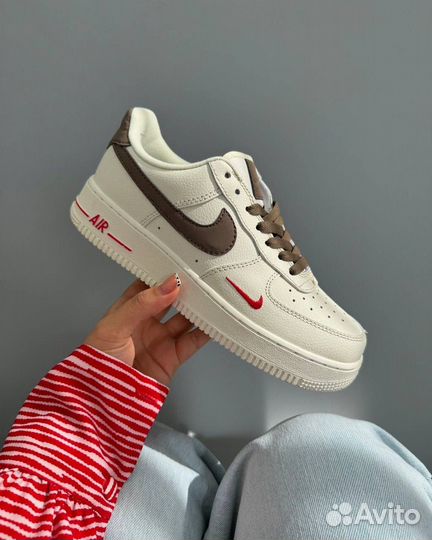 Кроссовки Air Force 1 Low yohood - Rice White