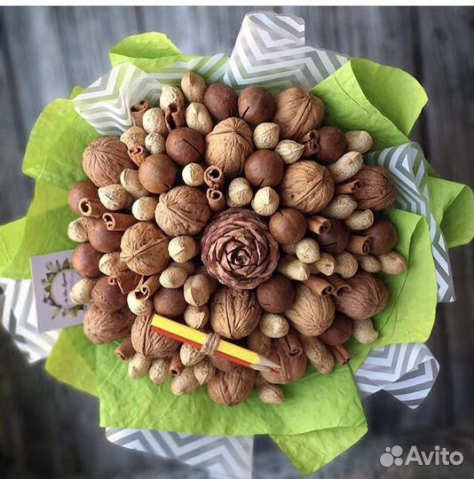 Букет из сухофруктов,подарочные боксы