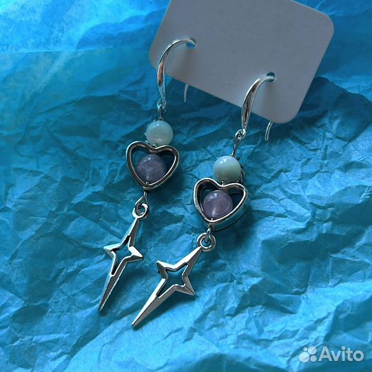 Серьги ручной работы